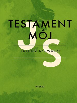 cover image of Testament mój